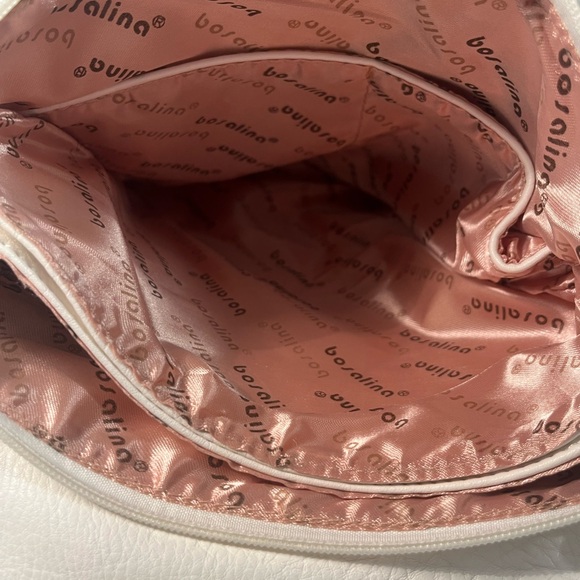 Bosalina Perforated Style Crossbody Bag Purse White - Picture 8 of 13